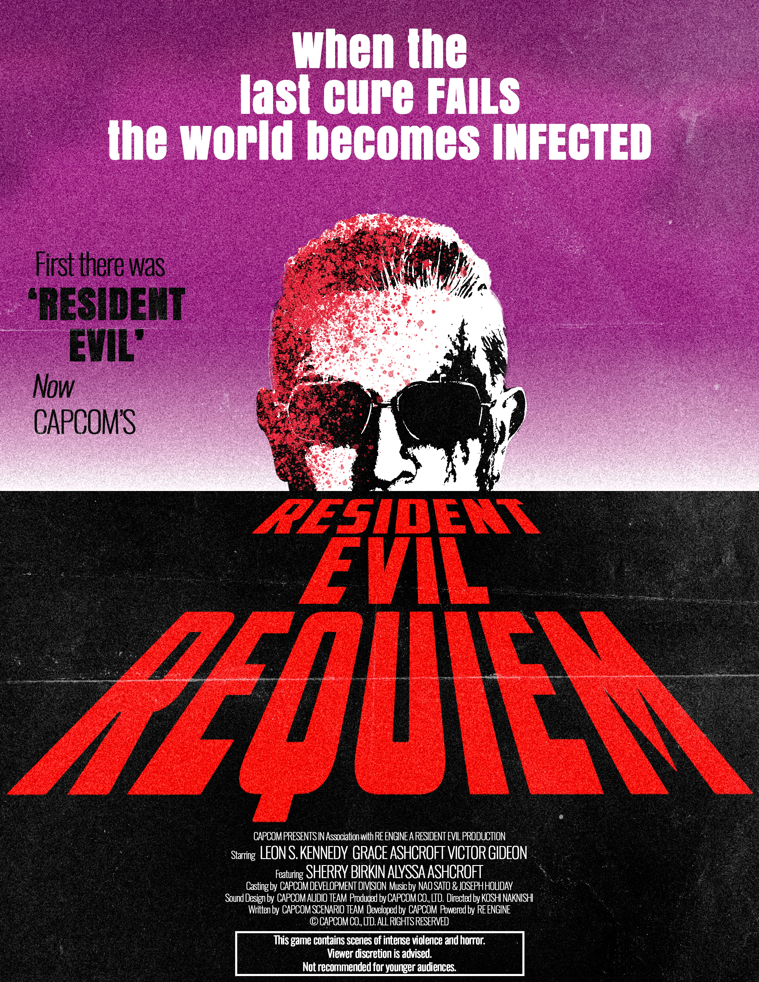 Resident Evil Inspired Poster