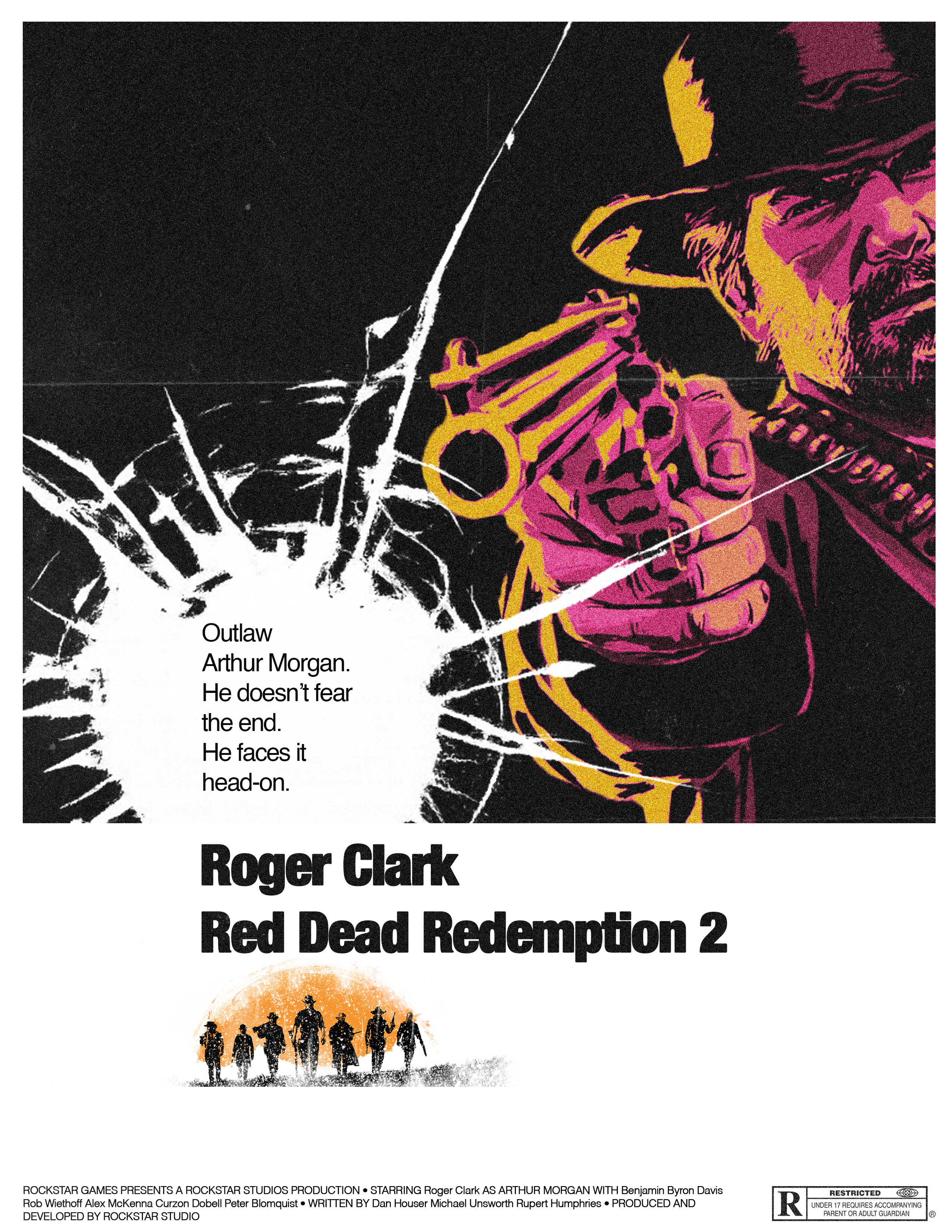 RDR2 Inspired Poster