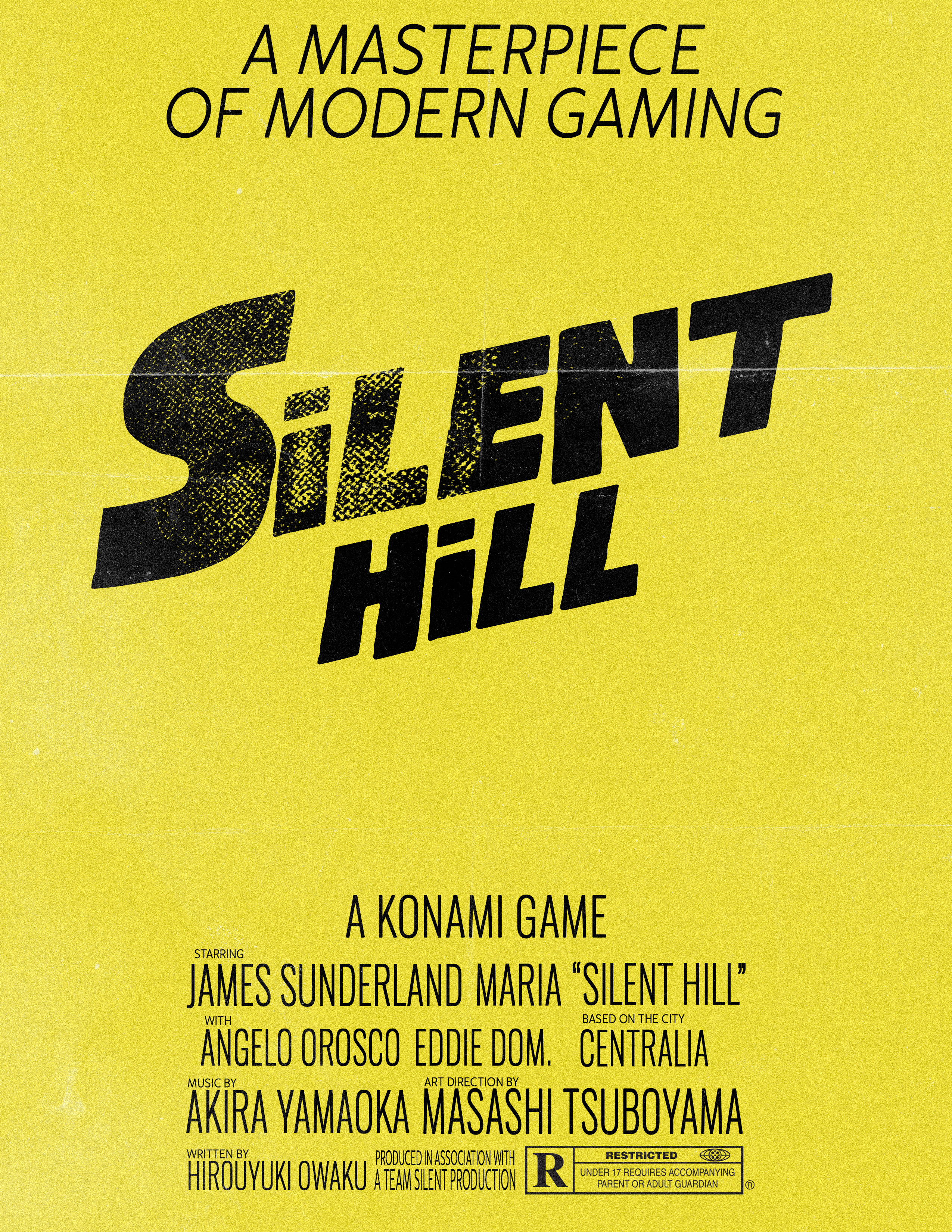 Silent Hill Inspired Poster